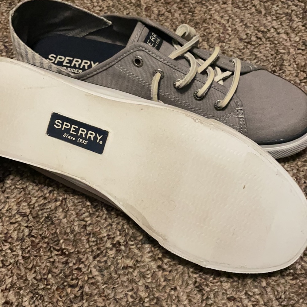 Gray Sperrys - image 2